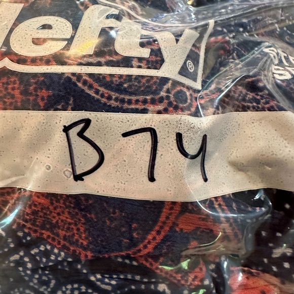 Jessica Simpson Pink/Blue Floral Maternity Maxi Dress Baby Shower Reveal Size M - Picture 9 of 9